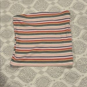Striped American Eagle tube top